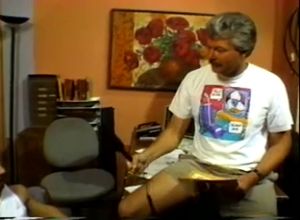 Малыш трахает ненасытную блондинку